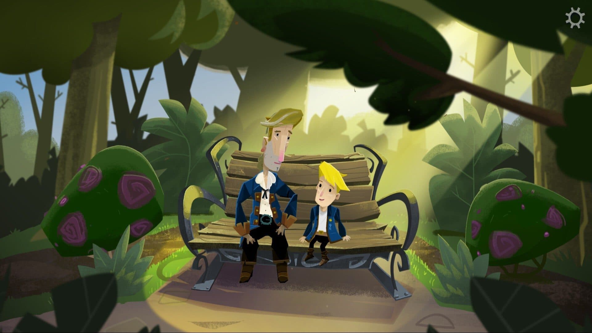 'Return to Monkey Island' is framed as a story Guybrush tells to his son. (Return to Monkey Island)