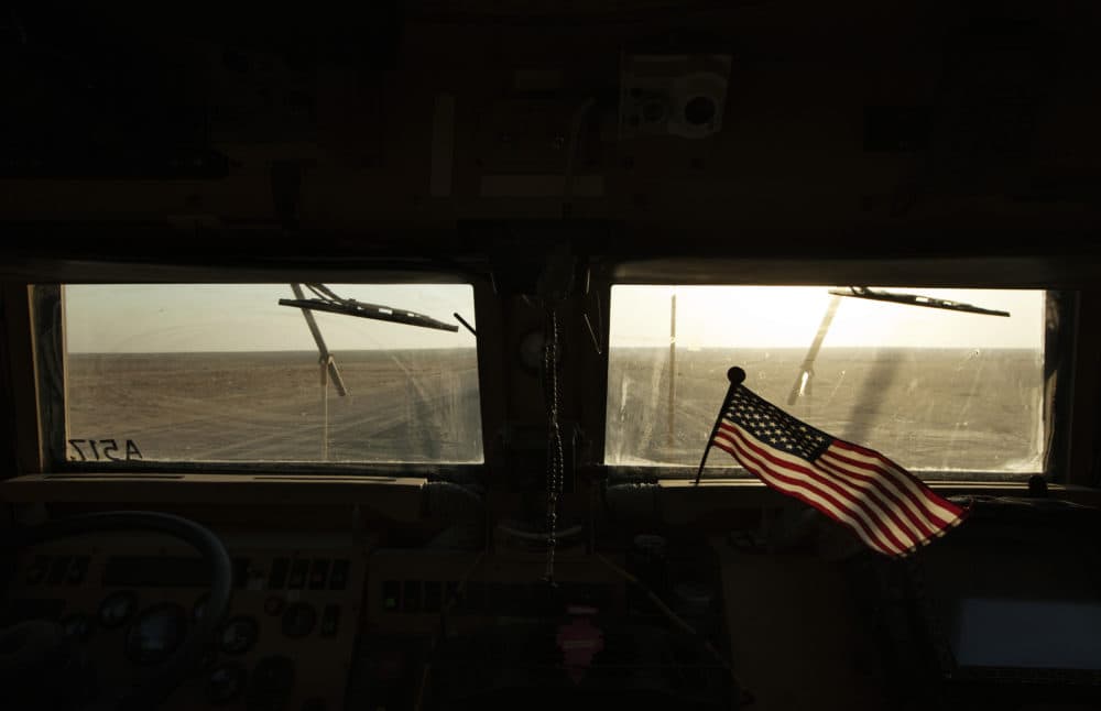 The last convoy of U.S. soldiers pulled out of Iraq, ending nearly nine years of war that cost almost 4,500 American and tens of thousands of Iraqi lives and left a country still grappling with political uncertainty. (Lucas Jackson, Pool/AP)