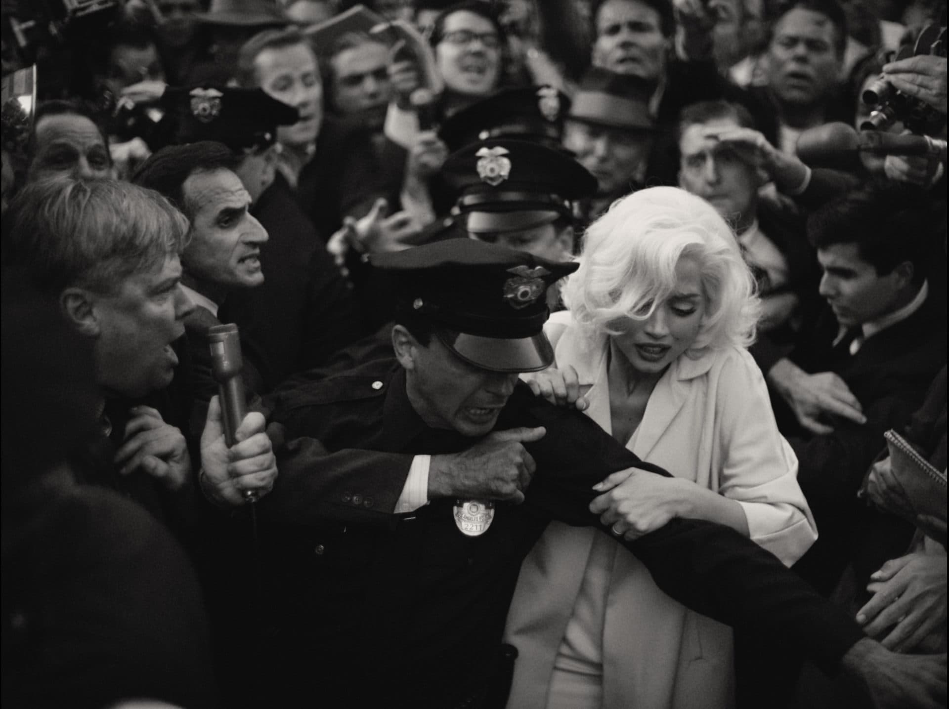 Ana de Armas as Marilyn Monroe in &quot;Blonde.&quot; (Courtesy Netflix)