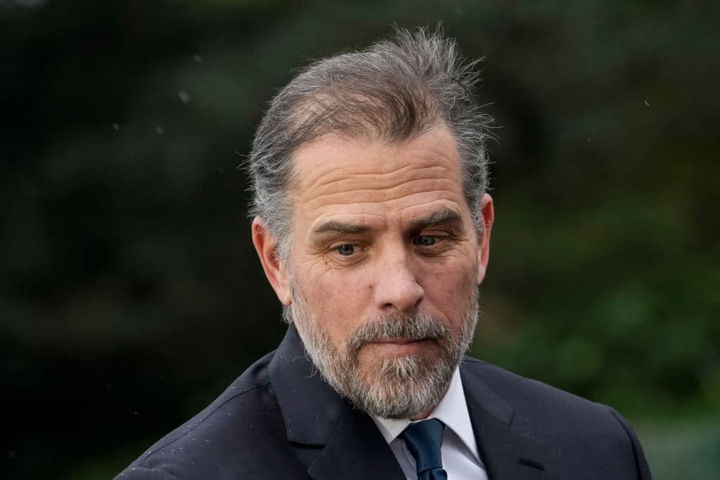 Hunter Biden, son of U.S. President Joe Biden, attends the Easter Egg Roll on the South Lawn of the White House on April 18, 2022 in Washington, DC. (Drew Angerer/Getty Images)