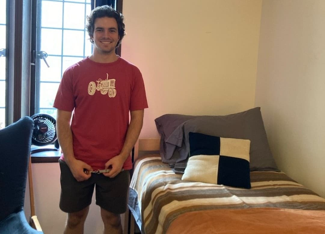 I didn't cry when I took my son to college. Then I got home