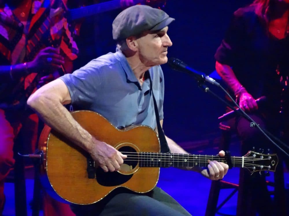 James Taylor playing at MGM Music Hall at Fenway. (Courtesy Roza Yarchun)