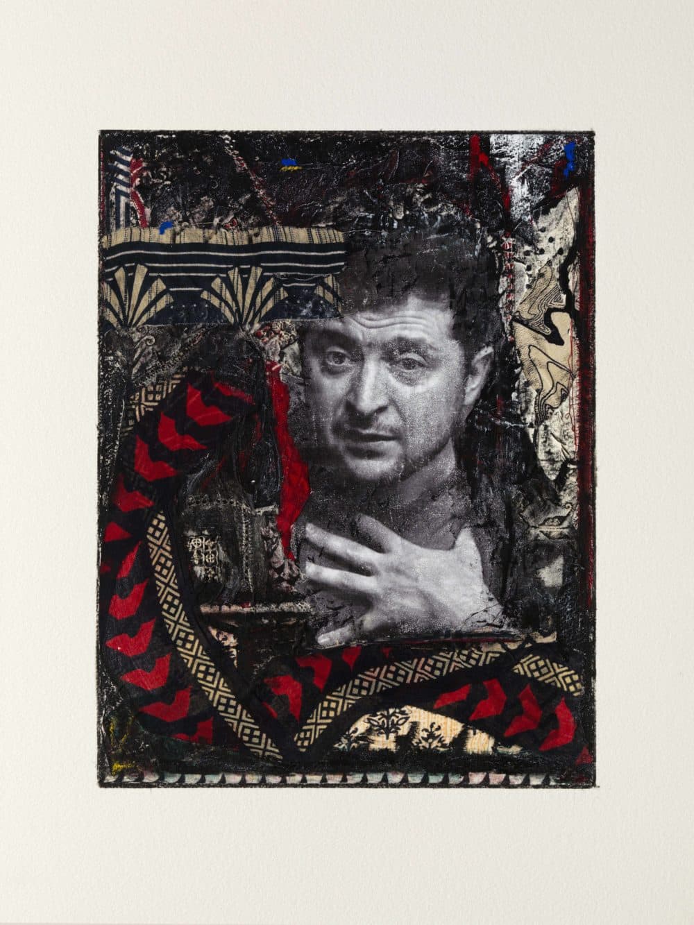 Peter Sacks, &quot;Volodymyr Zelensky,&quot; 2020-2022. (Courtesy of artist and Sperone Westwater, New York)