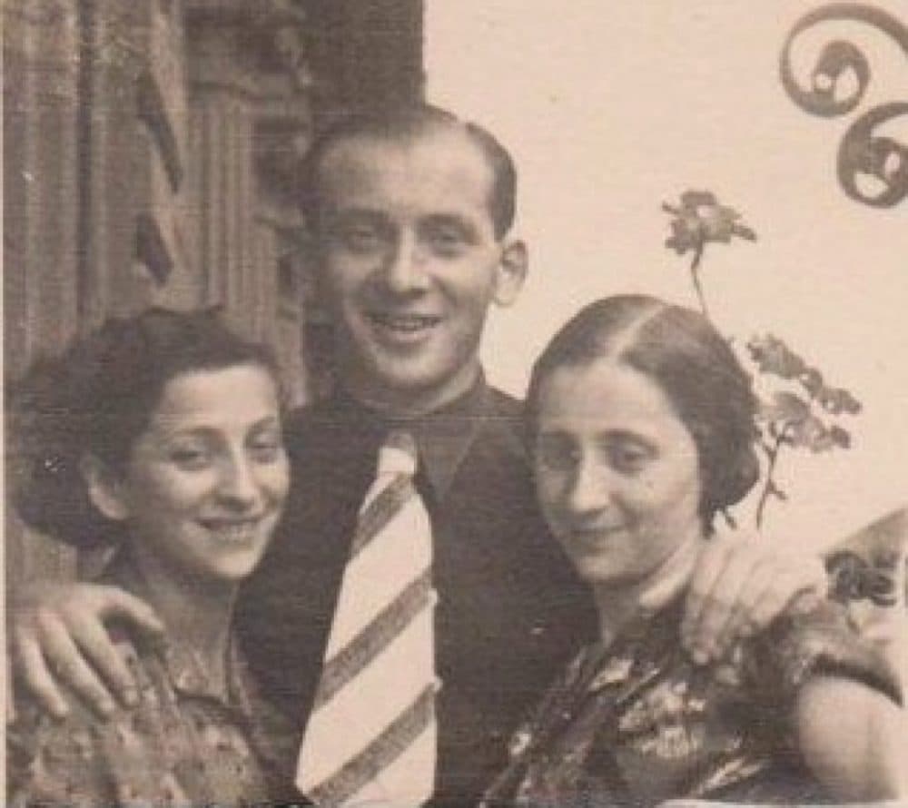 The author's grandfather, Mietek, and his sisters Stella and Gizela in Warsaw 1938. Their father was murdered in Treblinka in 1942. (Courtesy Karen Kirsten)