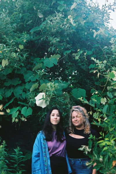 pushflowers co-vocalists Rocío Del Mar and Justine DeFeo. (Courtesy Sam Frederick)