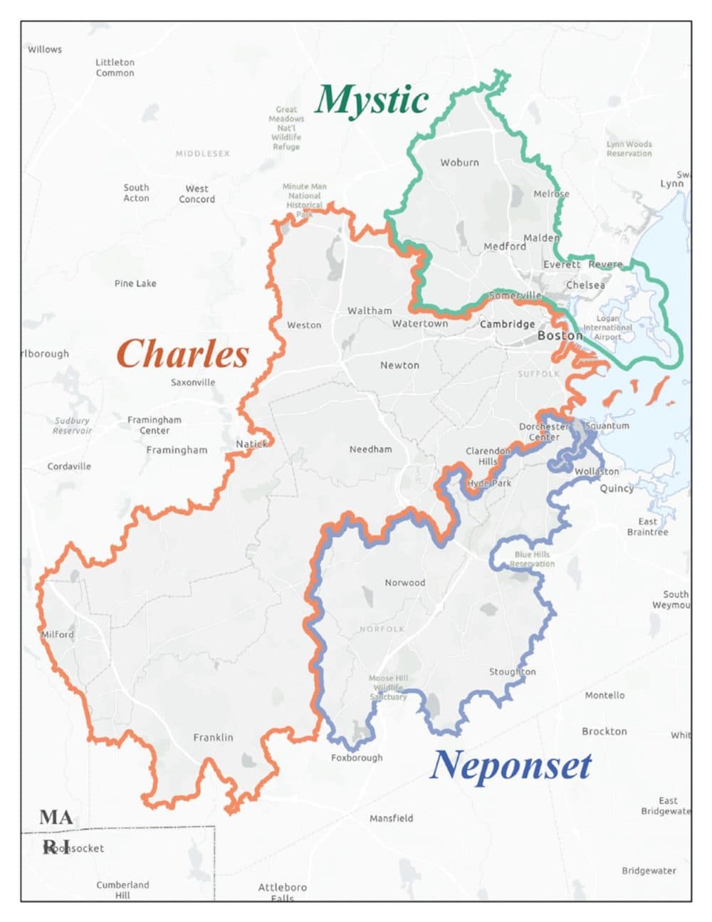 Many private properties in these areas will be required to get permits for their stormwater runoff. (Courtesy of the Environmental Protection Agency)