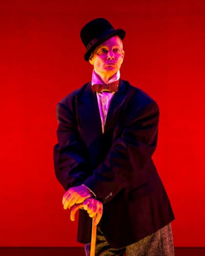 Bill Irwin in &quot;On Beckett.&quot; (Courtesy Carol Rosegg)