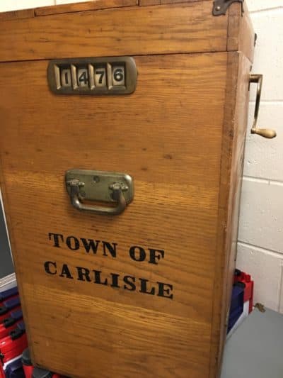 Carlisle Ballot Box (Courtesy of Peggy Wang)