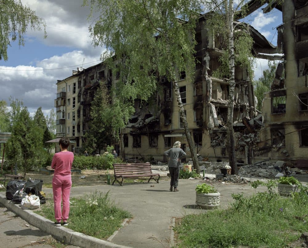 'Destroyed homes in Borodianka, Kyiv Region' June 2022 (Mark Neville)