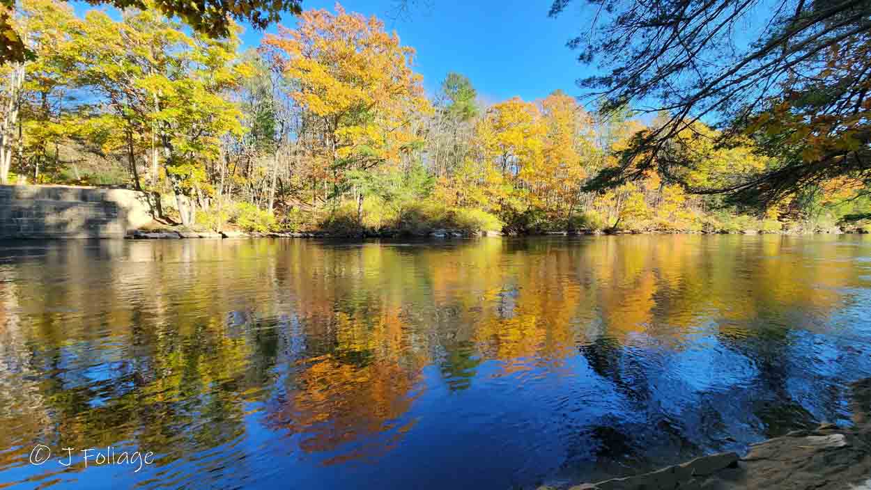 Indian Cellar Preserve in Hollis, Maine, is a 81-acre preserve by the Saco River, with walking trails. (Photo courtesy Jeff Folger)