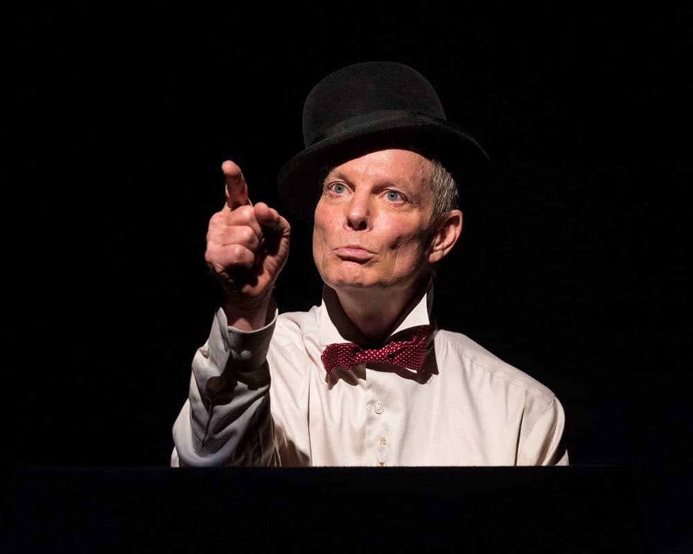 Bill Irwin in "On Beckett" at ArtsEmerson's Paramount Center. (Courtesy ArtsEmerson)