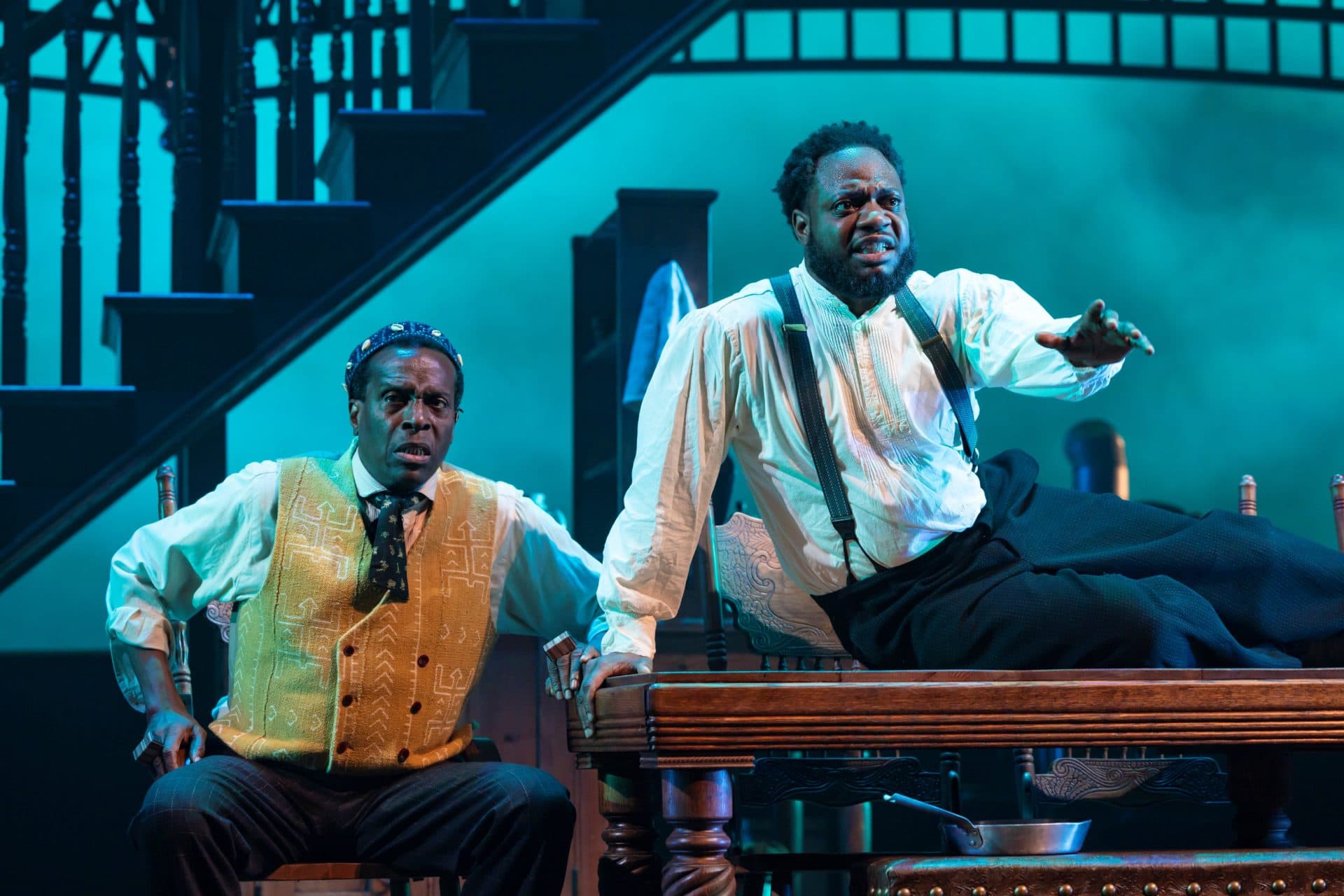 Robert Cornelius and James Ricardo Milord in August Wilson's 