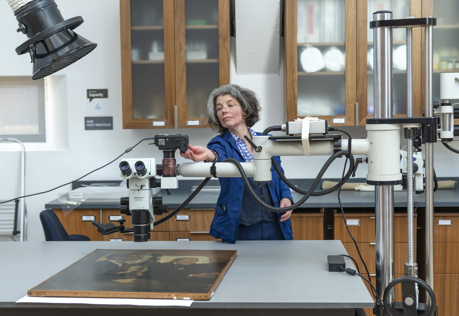 Rhona MacBeth, director of conservation and scientific research at the MFA. (Courtesy Museum of Fine Arts)