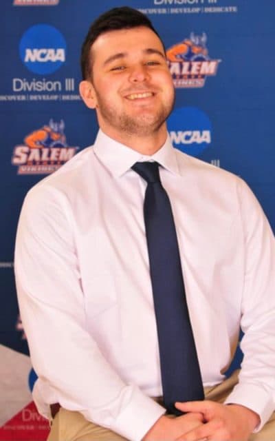 Sam Cioffi, 22, set lacrosse records at Salem State. He took what he thought was a Percocet after the last game of the season. It killed him. (Courtesy Salem State University)