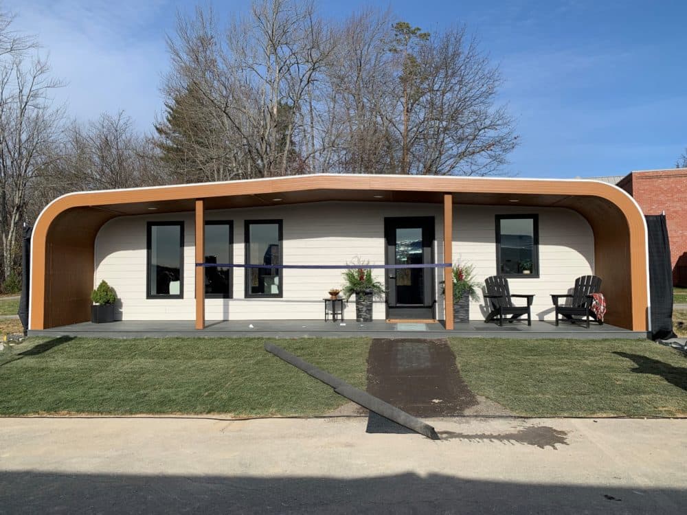 UMaine unveils first 3D-printed home in a bid to mass-produce affordable housing