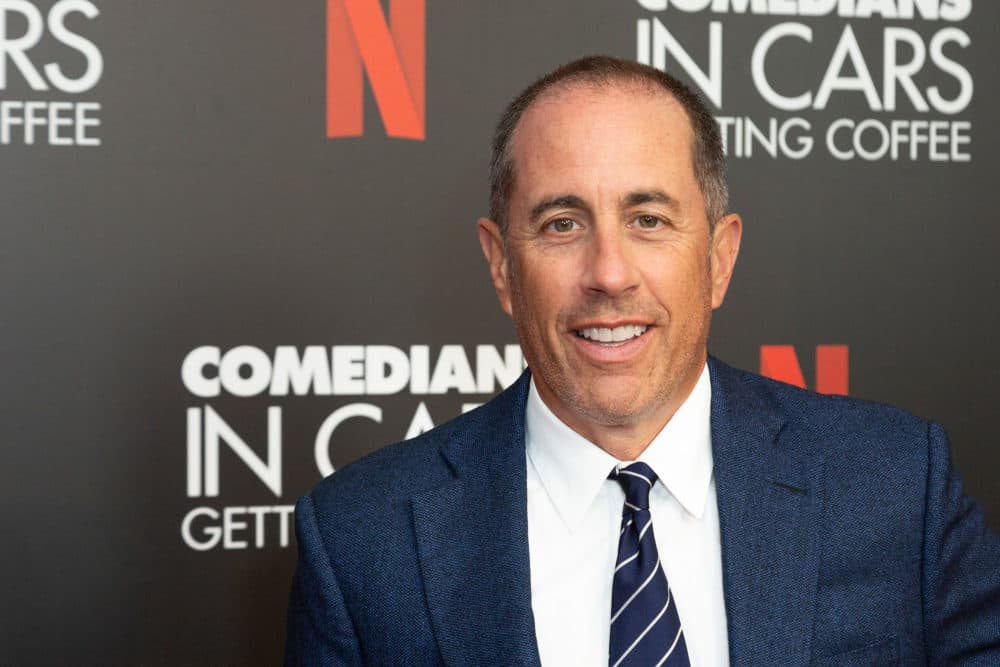 Jerry Seinfeld attends the &quot;Comedians In Cars Getting Coffee&quot; photo call. (Willy Sanjuan/Invision/AP)
