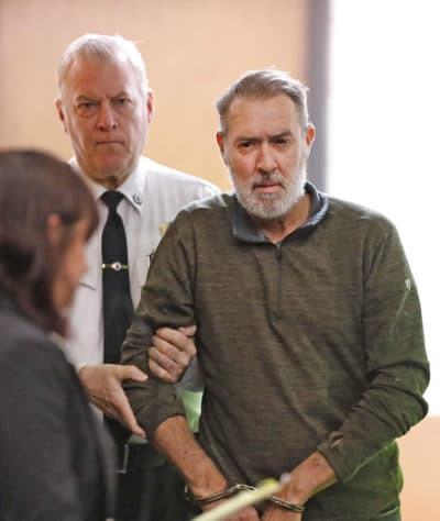 Bradley Rein is brought into court for his arraignment at Hingham District court on Nov. 22, 2022, in Hingham, Mass. (Greg Derr/The Patriot Ledger via AP, Pool, File)