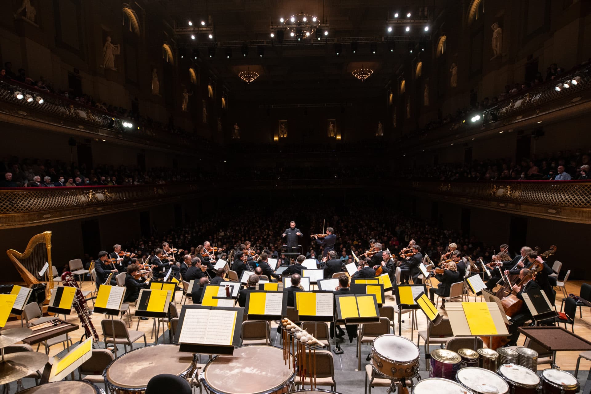 The Berlin Philharmonic at Symphony Hall. (Courtesy Robert Torres)