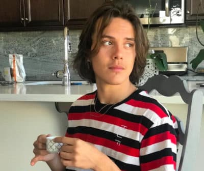 Daniel Puerta-Johnson, 16, told his dad he was going out to walk the dog. While out, his dad suspects he collected a fake fentanyl-laced oxycodone from a dealer Daniel met on Snapchat. (Courtesy Jaime Puerta)