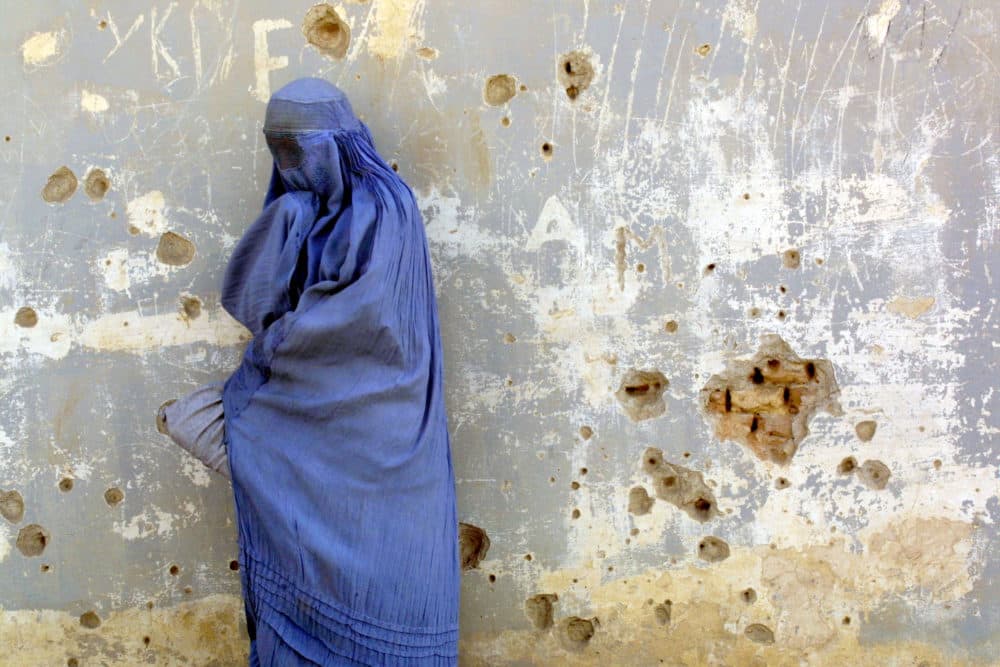 An widow in Kabul, Afghanistan. (Paula Bronstein/Getty Images)