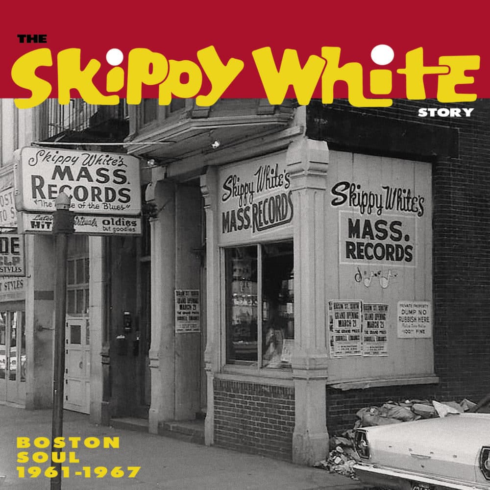 Skippy White's first record store is featured on the cover of the compilation &quot;The Skippy White Story: Boston Soul 1961-1967.&quot; (Courtesy Yep Roc Records)
