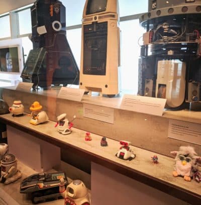 A snapshot at the Computer History Museum in Mountain View, CA. All of the objects you see here are robots. (Photo credit: Ben Brock Johnson)
