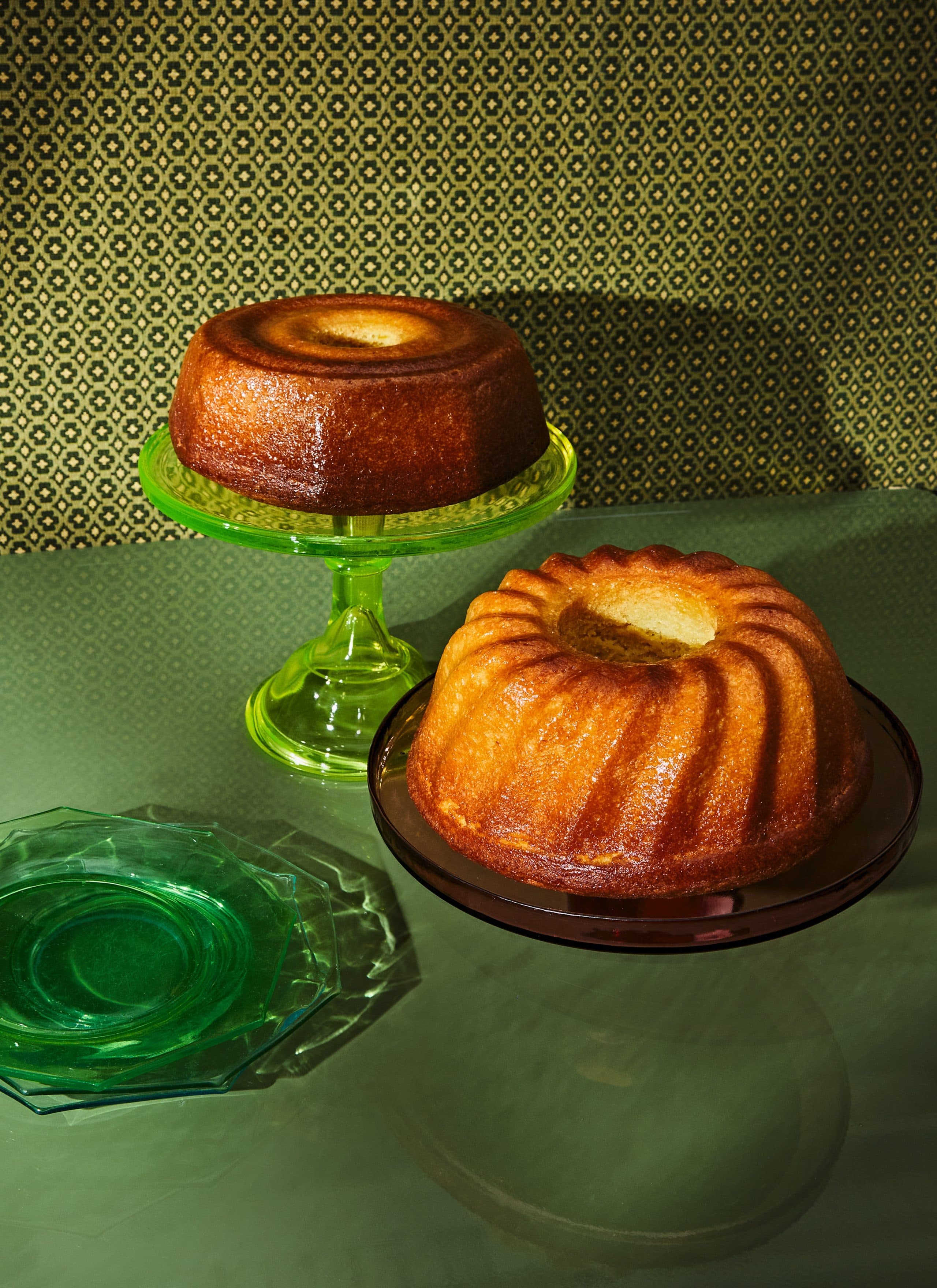 Crystallized meyer lemon bundt cake. (Courtesy)