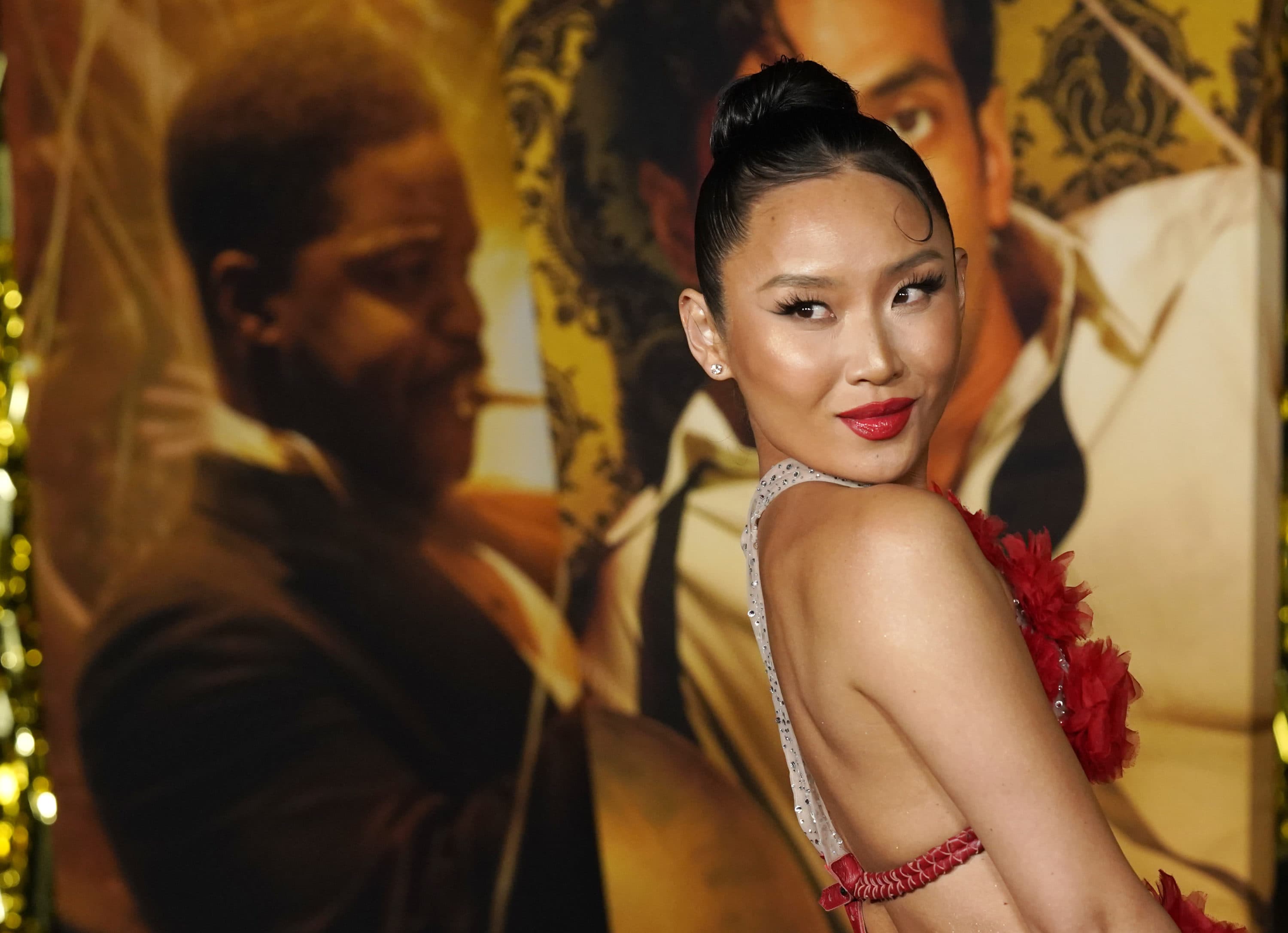 Li Jun Li poses at the premiere of the film "Babylon," Thursday, Dec. 15, 2022, at the Academy Museum of Motion Pictures in Los Angeles. (Chris Pizzello/AP)
