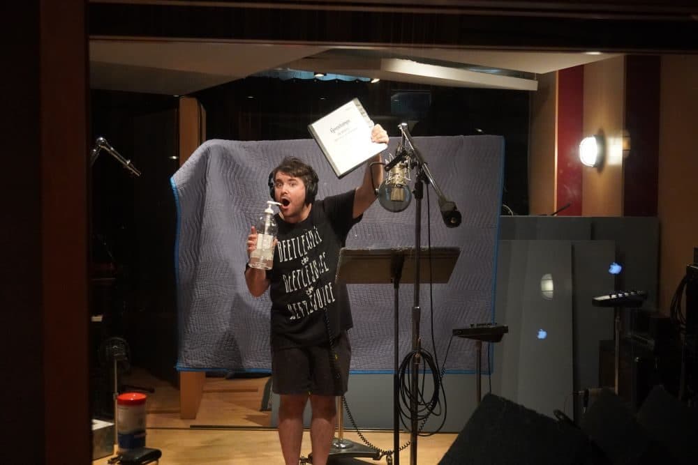 Despite being a Broadway underdog, 'Goosebumps The Musical' has attracted serious talent for its official cast recording album, like Alex Brightman, who currently stars in 'Beetlejuice' the musical. (Courtesy Danny Abosch)