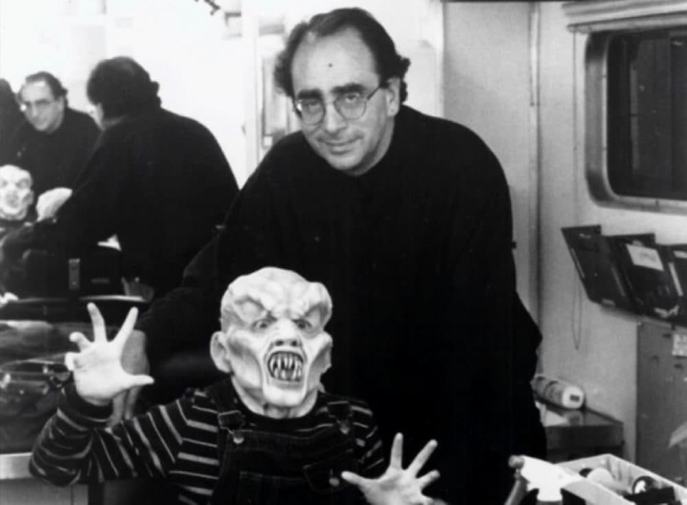 Children's author R.L. Stine on the set of the 'Goosebumps' television show, inspired by his wildly popular children's books. 'Goosebumps' celebrates its 30 year anniversary this year. (Courtesy R.L. Stine)