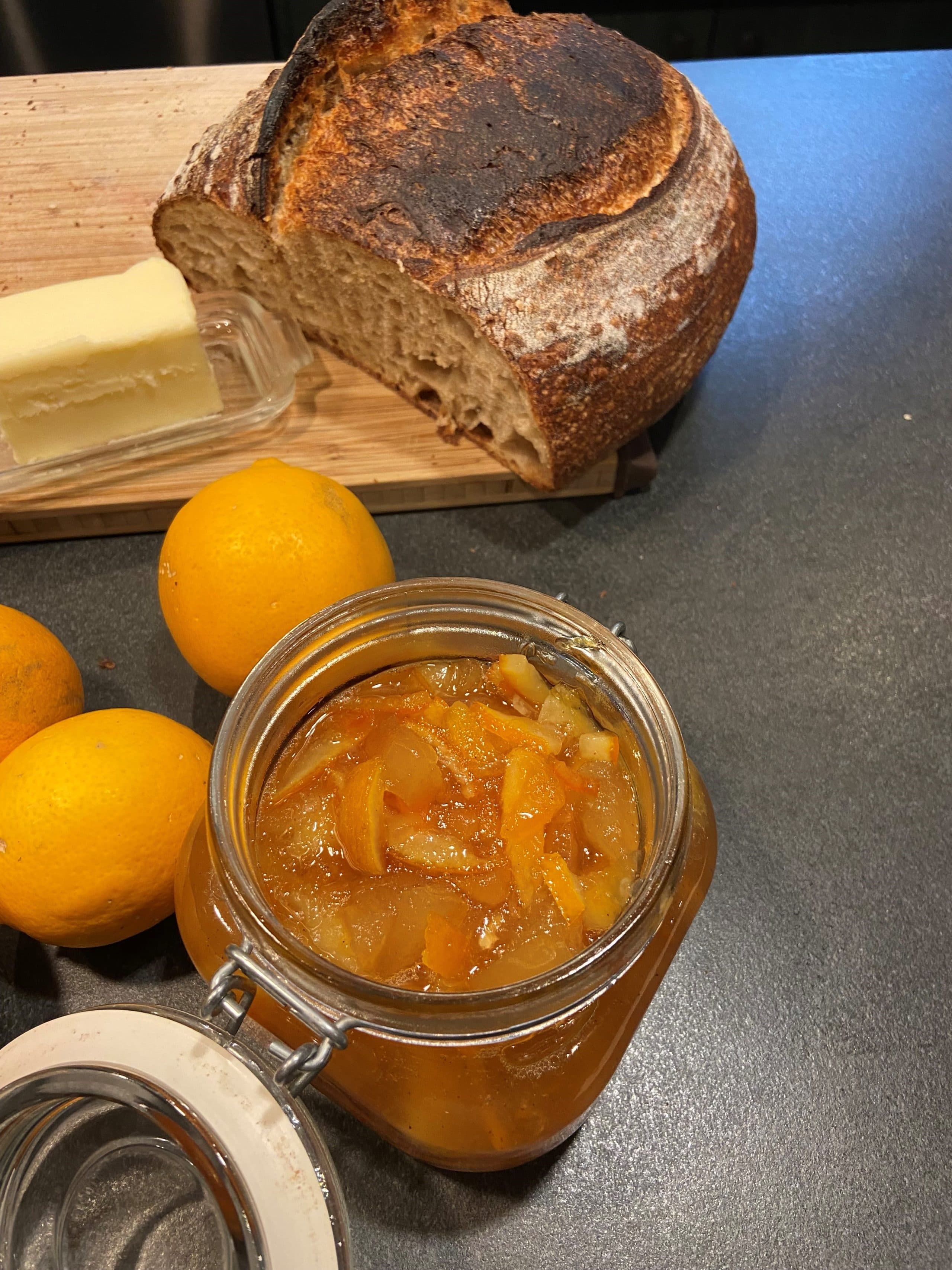 Winter citrus marmalade, (Kathy Gunst/Here & Now)