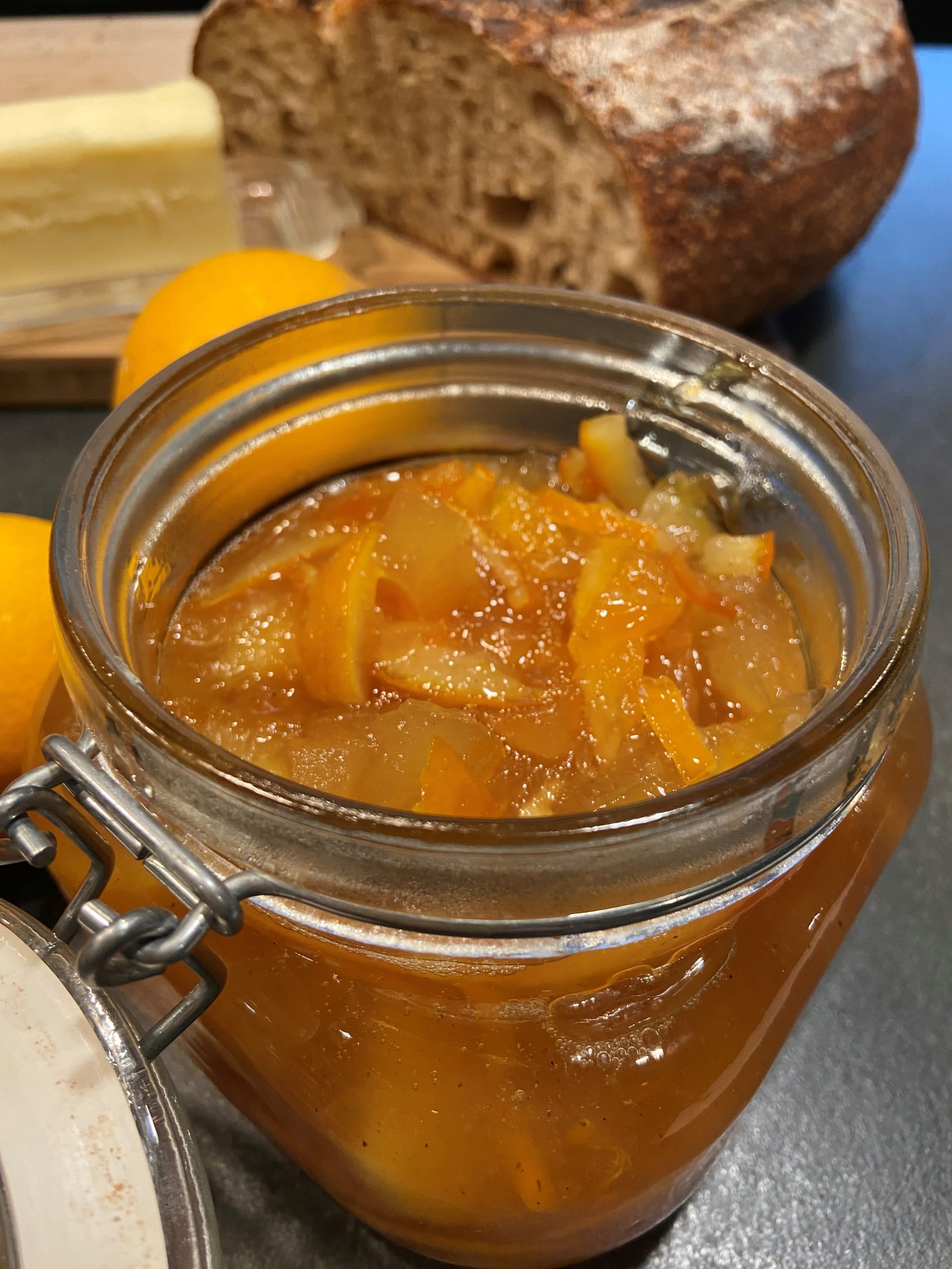 Winter citrus marmalade, (Kathy Gunst/Here & Now)