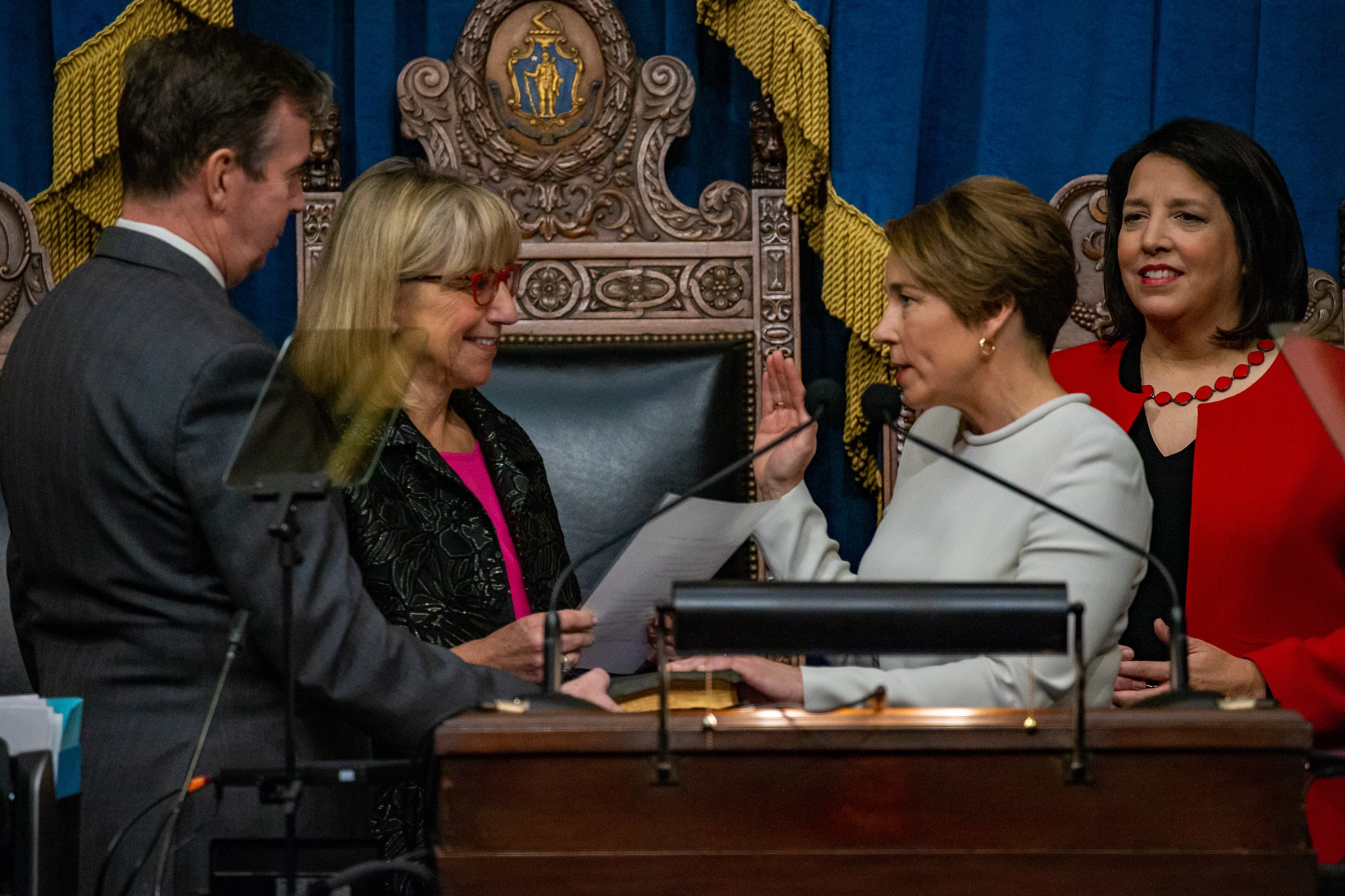 Healey Sworn In As Governor | WBUR News