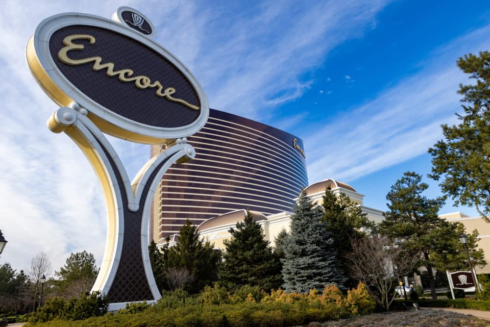 Encore Boston Harbor Casino and Hotel. (Jesse Costa/WBUR)