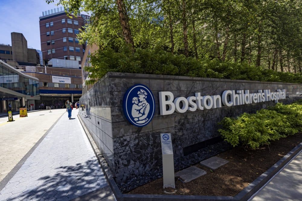 Boston Children’s Hospital took steps including de-escalation training for staff after it became the target of a harassment campaign based on inaccurate information about its transgender surgery program.(Jesse Costa/WBUR)