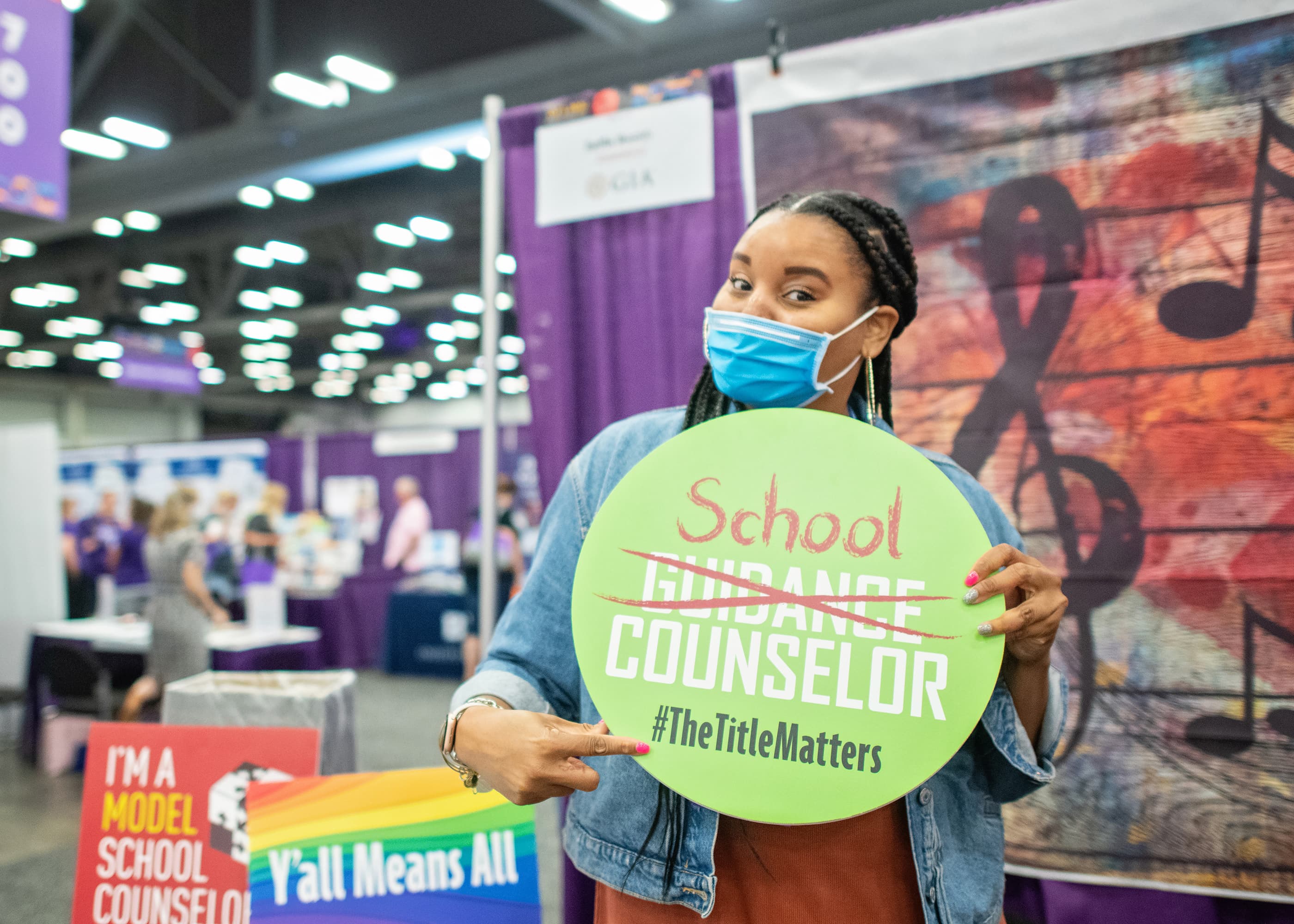 Tiasha Roberts, school counselor at Walt Whitman Middle School in Alexandria, Virginia. (Courtesy of the American School Counselor Association)