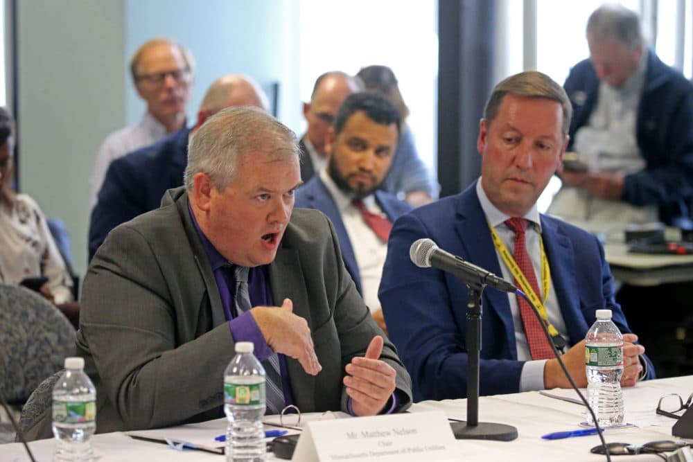 DPU head Matthew Nelson admits his agency has had problems overseeing the MBTA during an October hearing called by Sens. Elizabeth Warren and Ed Markey. In one exchange, Warren dismissed Nelson’s excuses: “Obviously, you have not taken enough action.” Nelson responded, “I’m not arguing that we have.” (Stuart Cahill/Boston Herald)