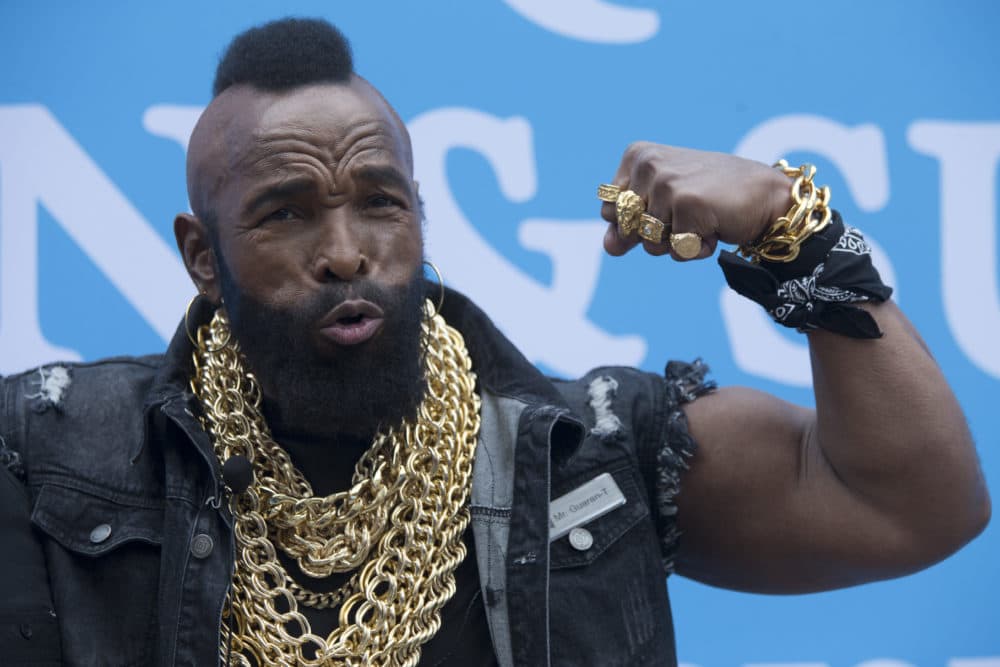 In this May 17, 2016, photo, actor Mr. T poses for photographers. (Mary Altaffer/AP)
