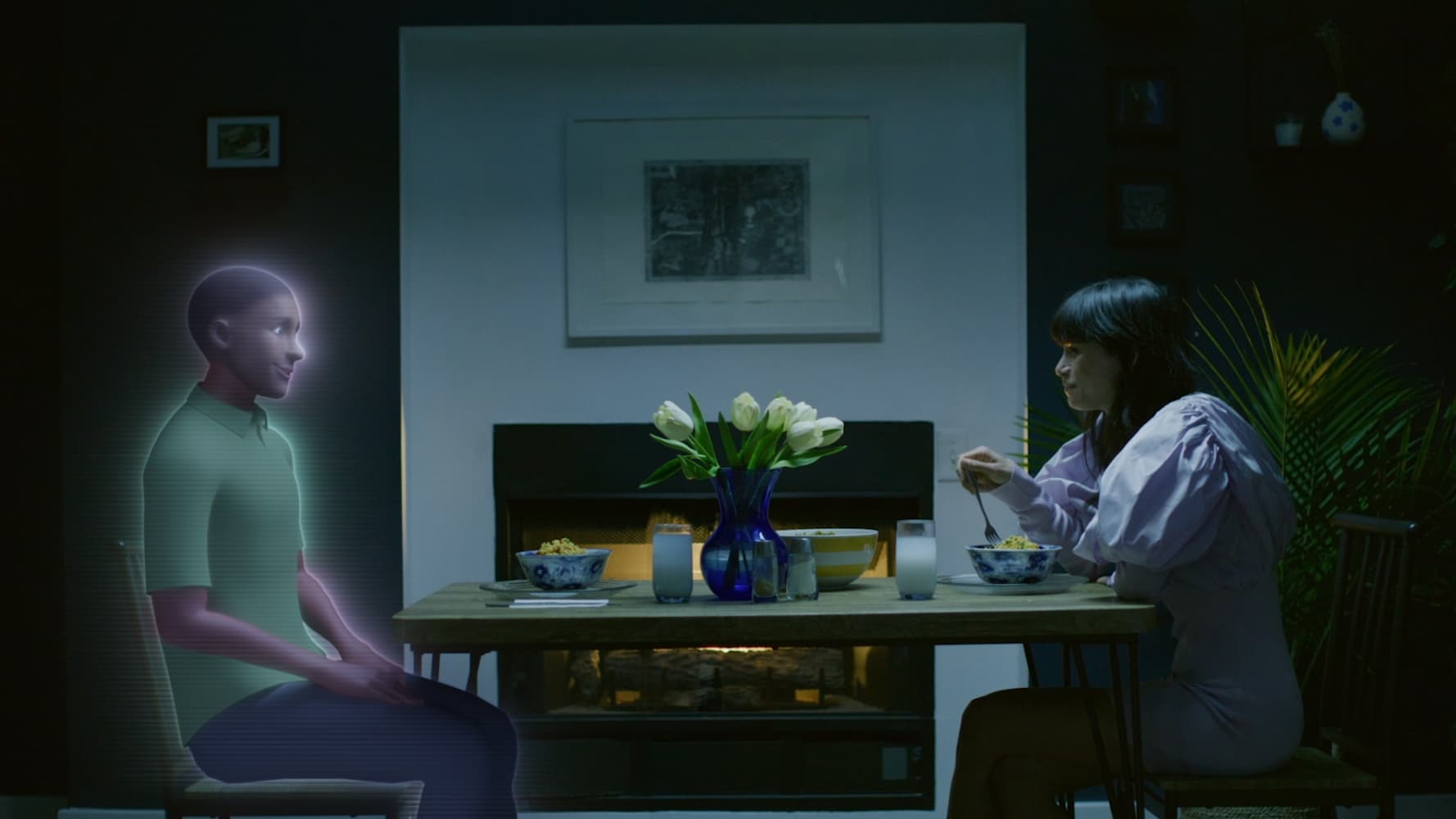 The app Replika lets users design artificially intelligent bots to be their romantic partners. (Replika)