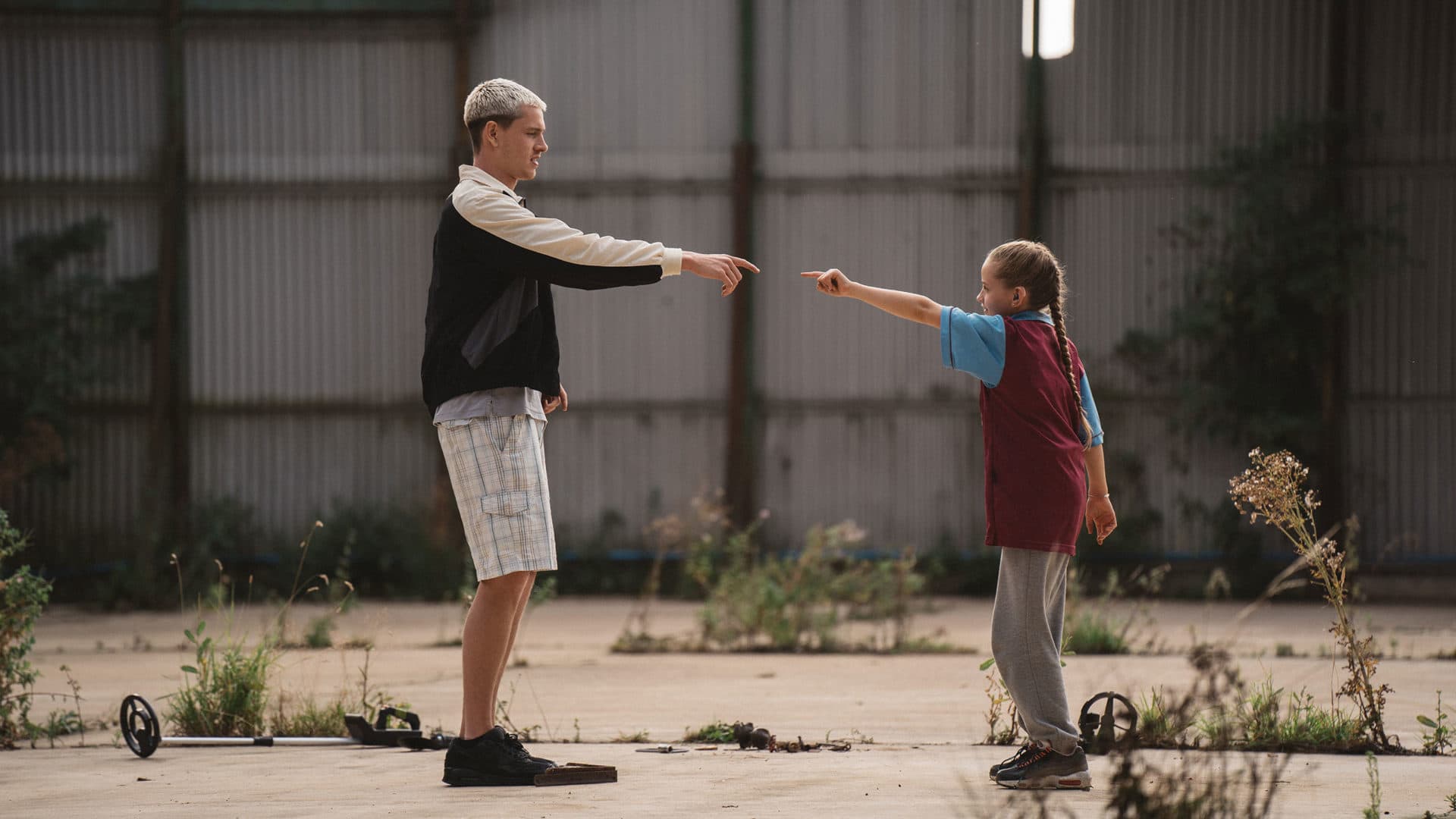 Harris Dickinson and Lola Campbell in &quot;Scrapper&quot; by Charlotte Regan. (Courtesy of Chris Harris/Sundance Institute)