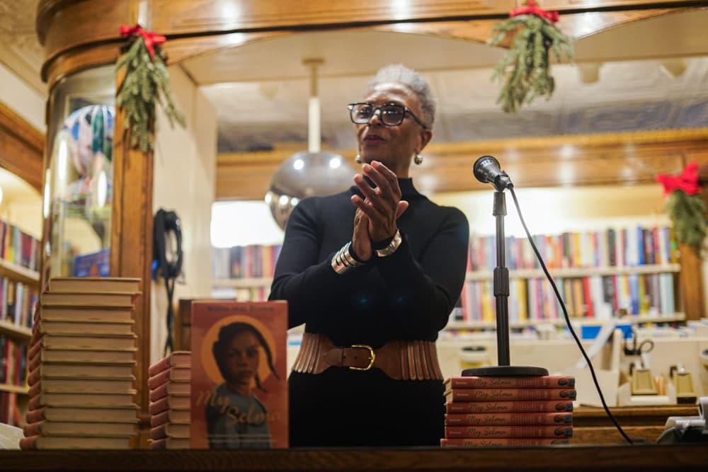 Willie Mae Brown at a book launch event for &quot;My Selma.&quot; (Luana Maria Şeu)
