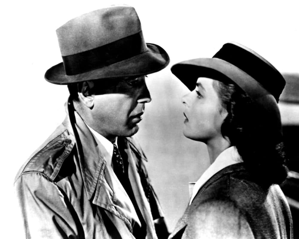 Humphrey Bogart and Ingrid Bergman in 