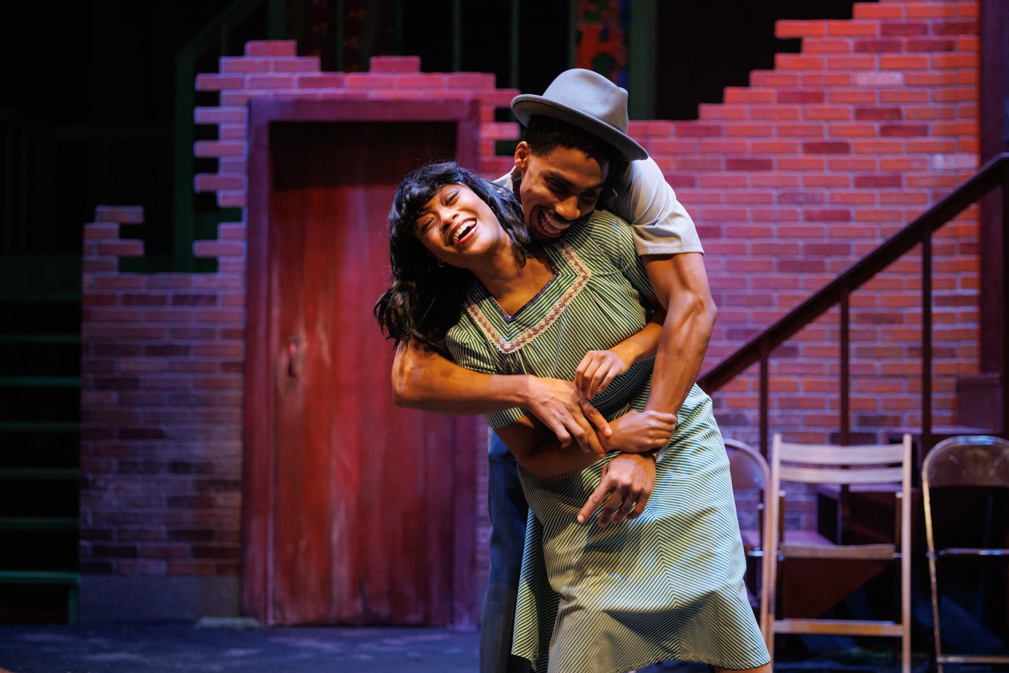 Maya Carter and Anthony T. Goss in August Wilson’s