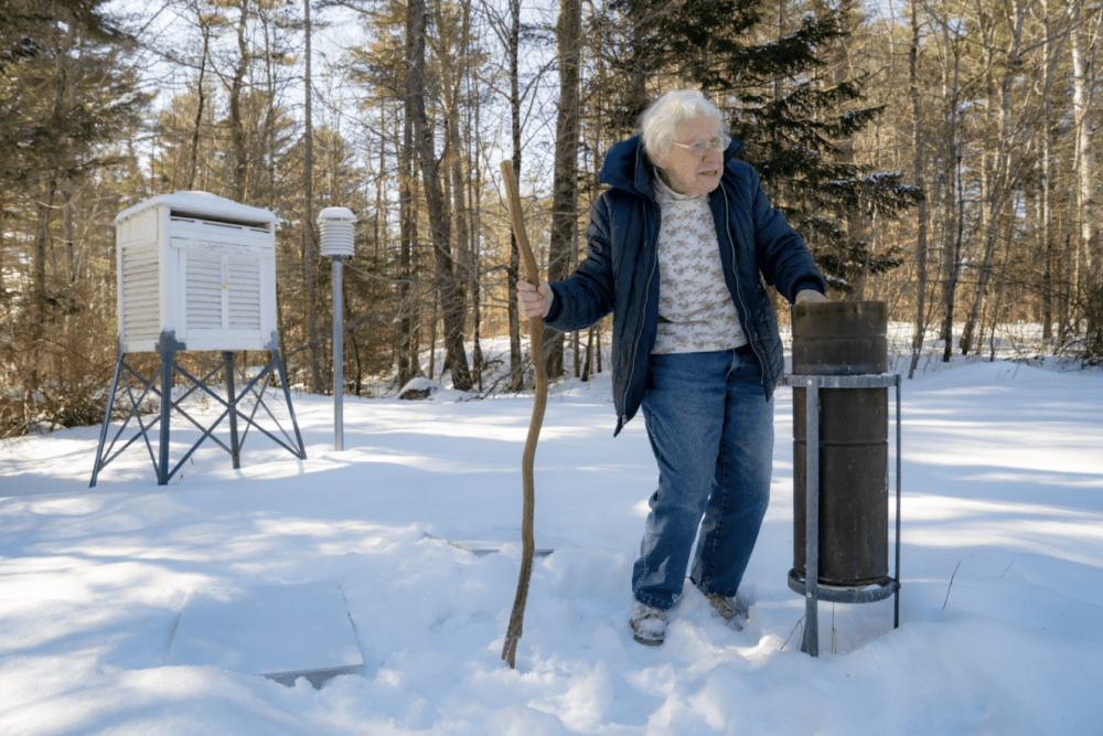 At 92, a Maine woman has been adding to the climate record for more than half her life - Vimarsana News