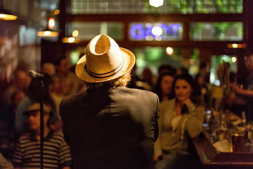 A musician performs at Toad in Cambridge. (Courtesy Cambridge Eats &amp; Beats)