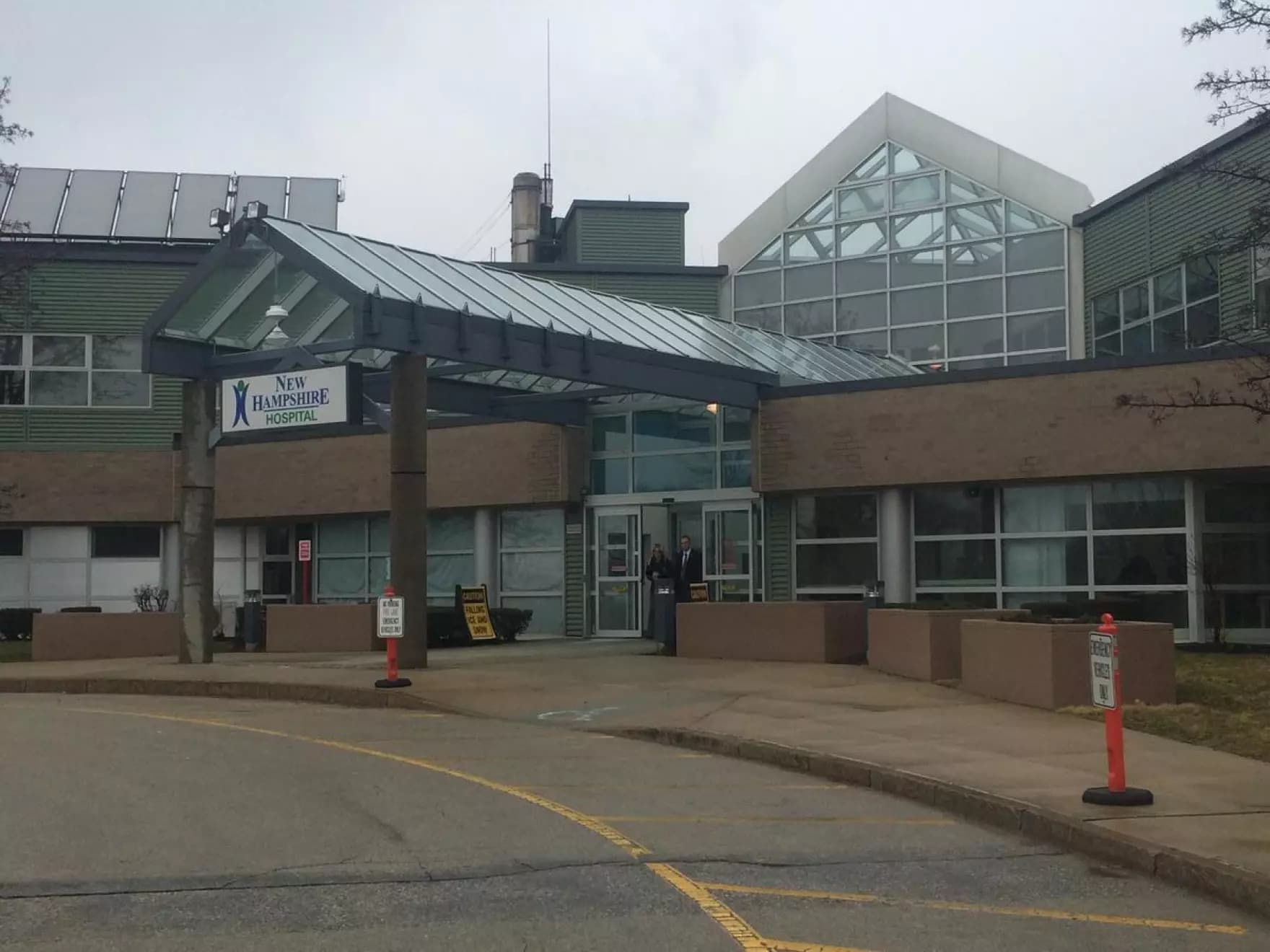 New Hampshire Hospital in Concord, the state’s main psychiatric hospital. (Paige Sutherland/NHPR)