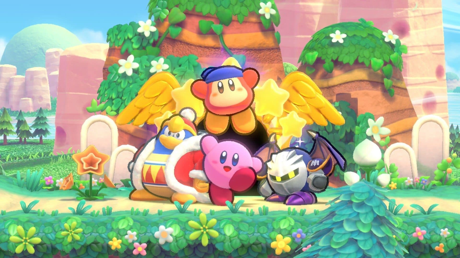 "Kirby's Return to Dream Land Deluxe" features co-op for up to four players. (Courtesy of Nintendo)