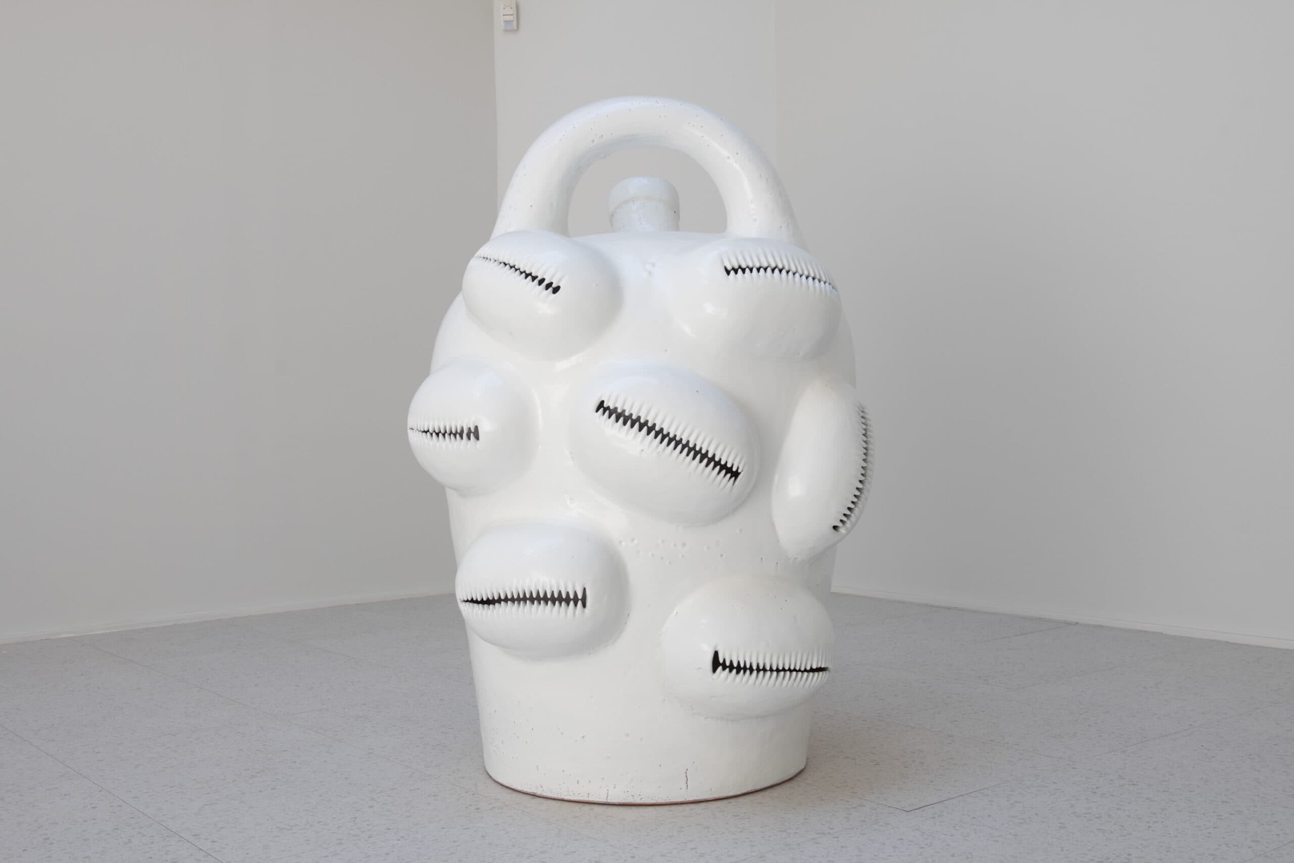 Simone Leigh, "Jug," 2022. Glazed stoneware. (Courtesy the artist, Matthew Marks Gallery and Timothy Schenck)