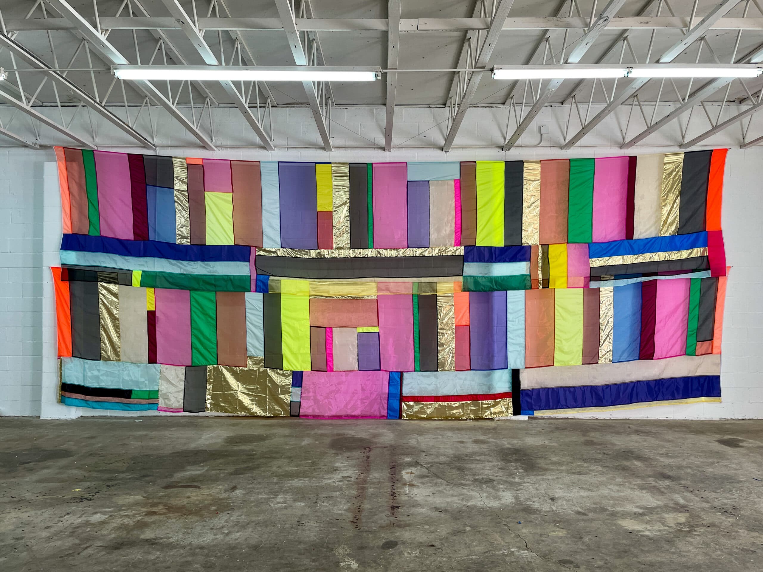 Rachel Hayes, "Gold Sounds 01," 2021. (Courtesy of the artist)