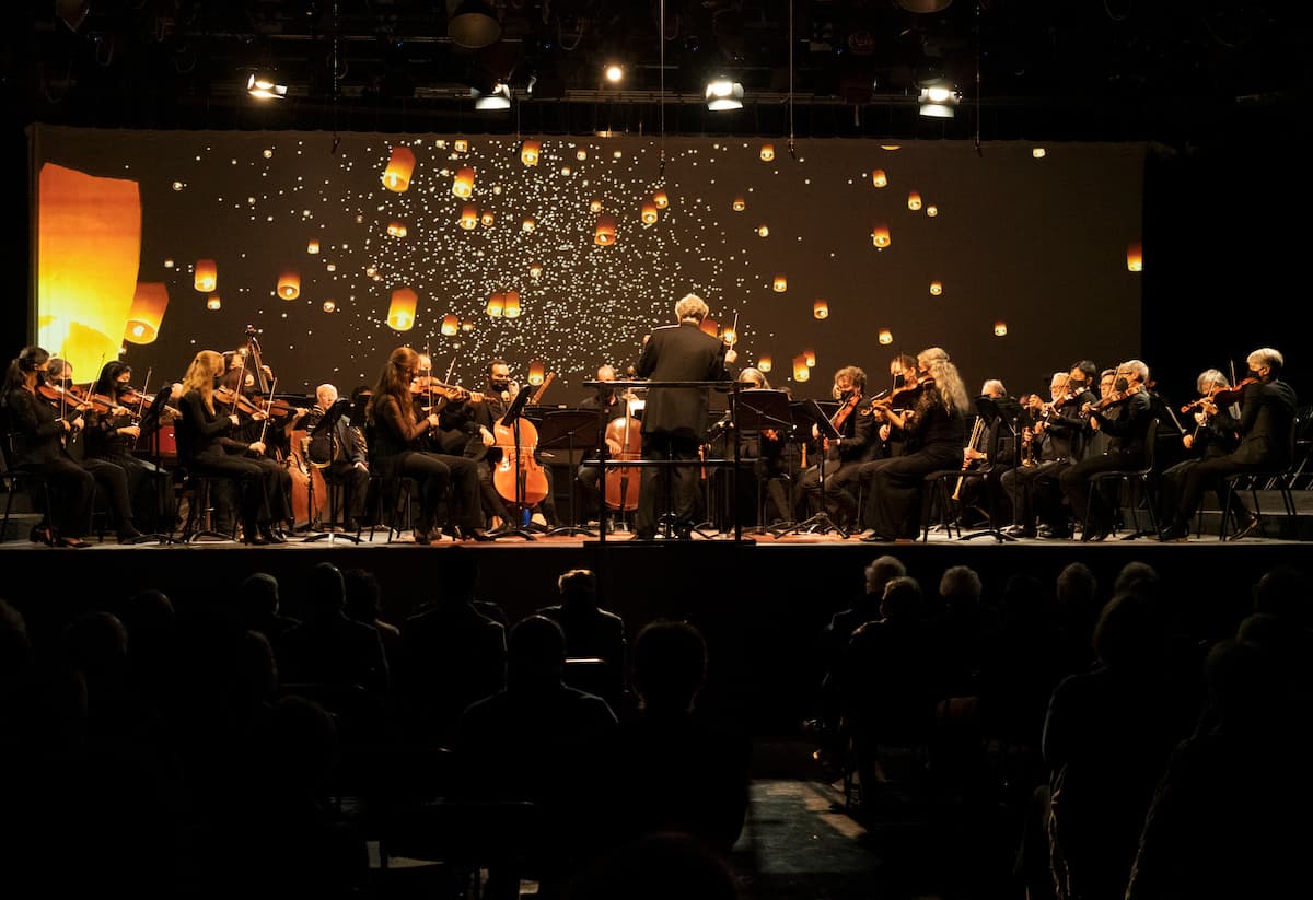 Boston Baroque in GBH’s Calderwood Studio. (Courtesy Alice Romanov)